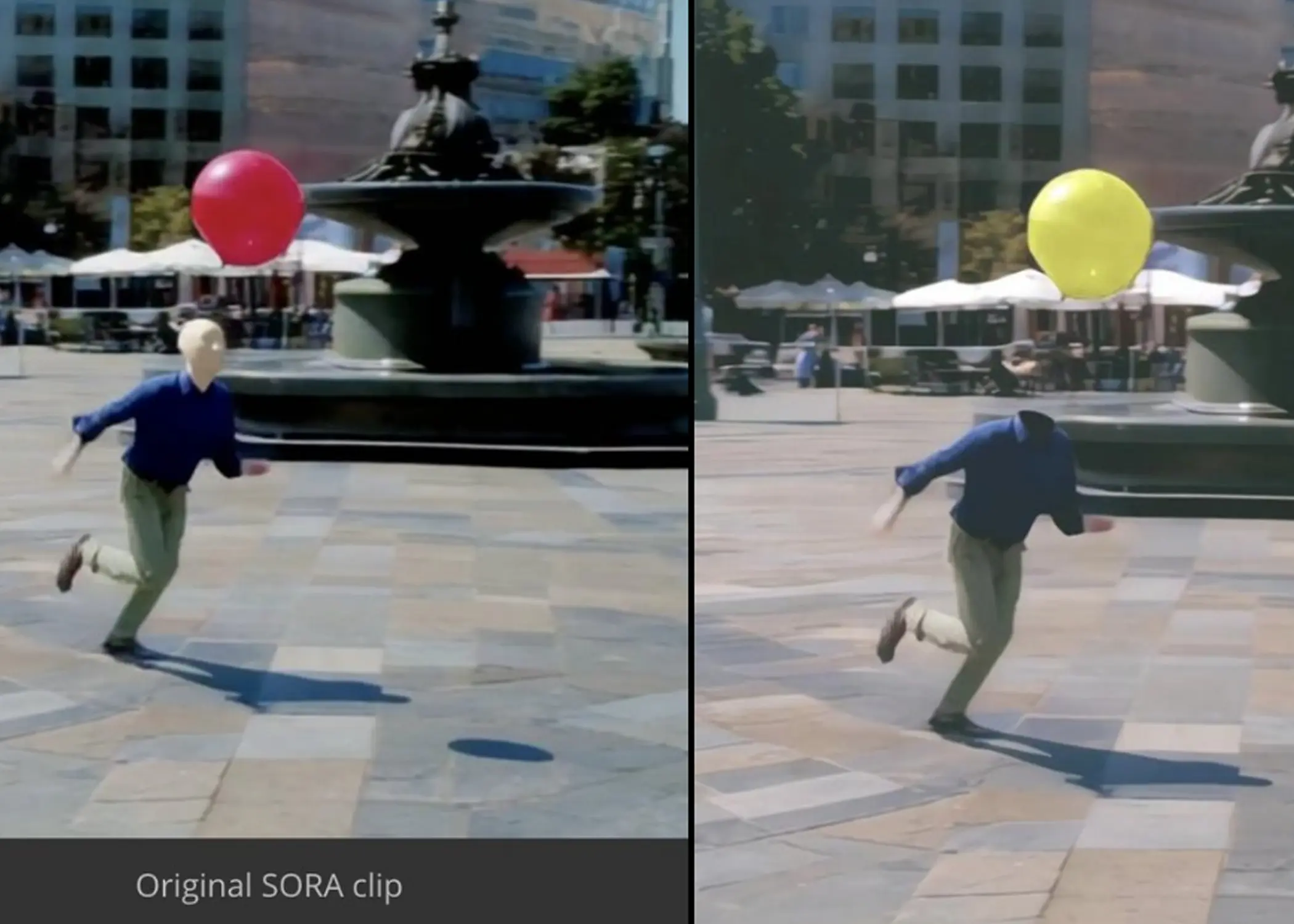 The Truth Behind the Balloon Head Sora Video!